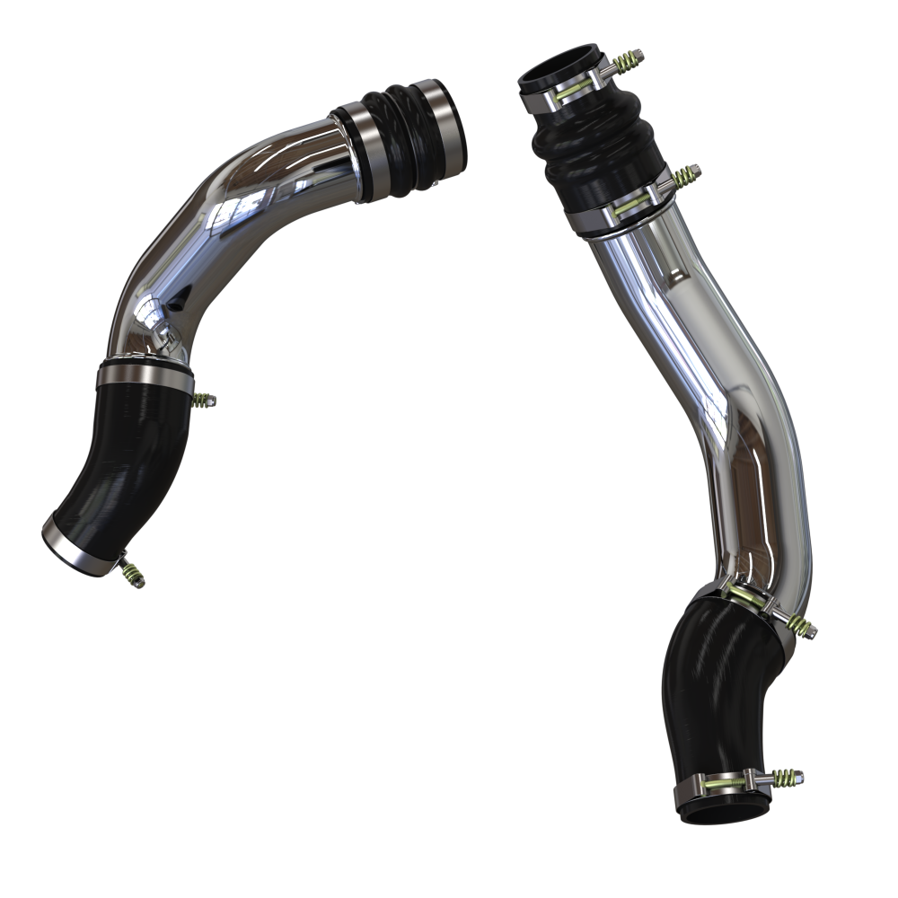S&B Intercooler Pipe and Boot Set, 2013-2018 Ram 2500/3500 Cummins 6.7L