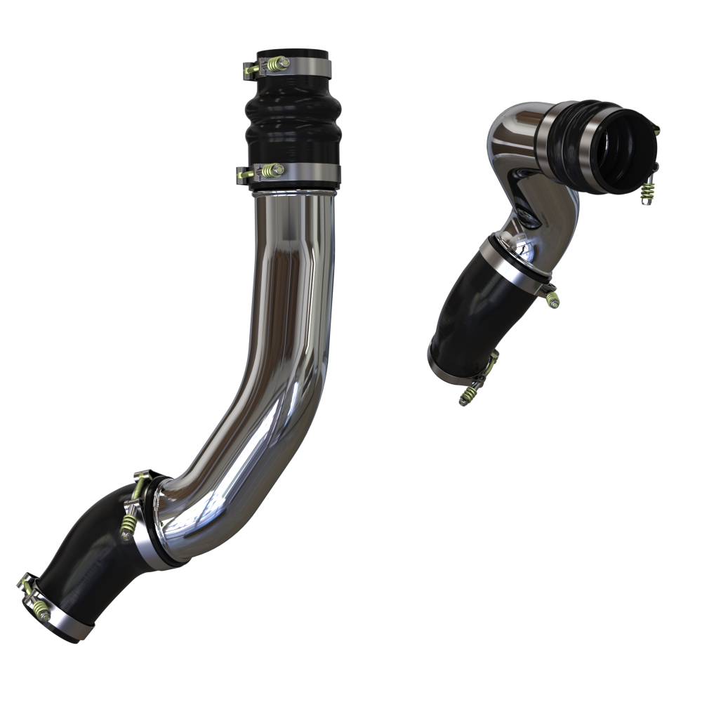 S&B Intercooler Pipe and Boot Set, 2013-2018 Ram 2500/3500 Cummins 6.7L