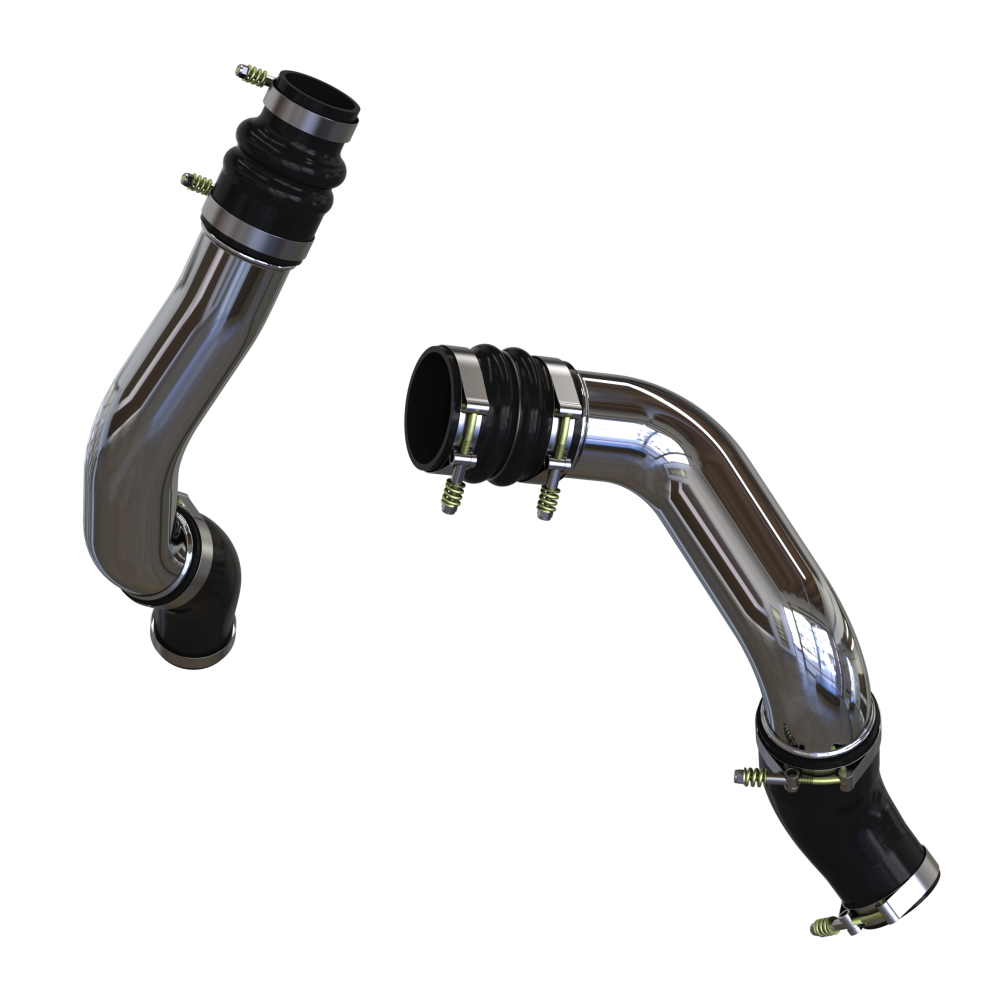 S&B Intercooler Pipe and Boot Set, 2013-2018 Ram 2500/3500 Cummins 6.7L