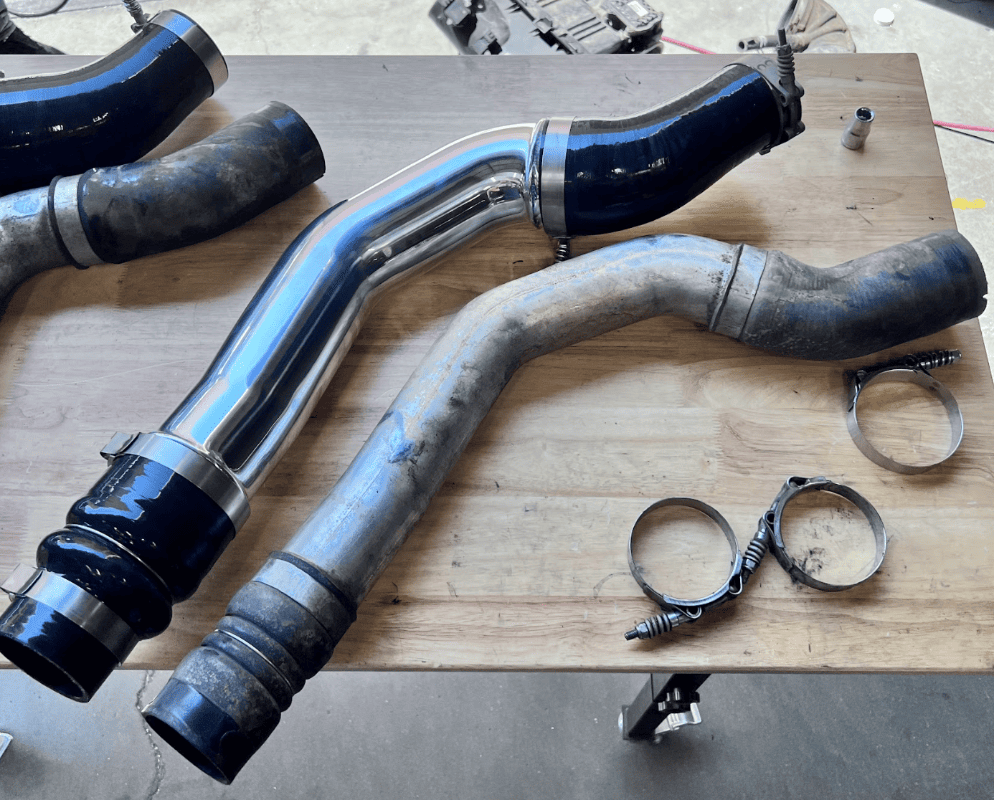 S&B Intercooler Pipe and Boot Set, 2013-2018 Ram 2500/3500 Cummins 6.7L