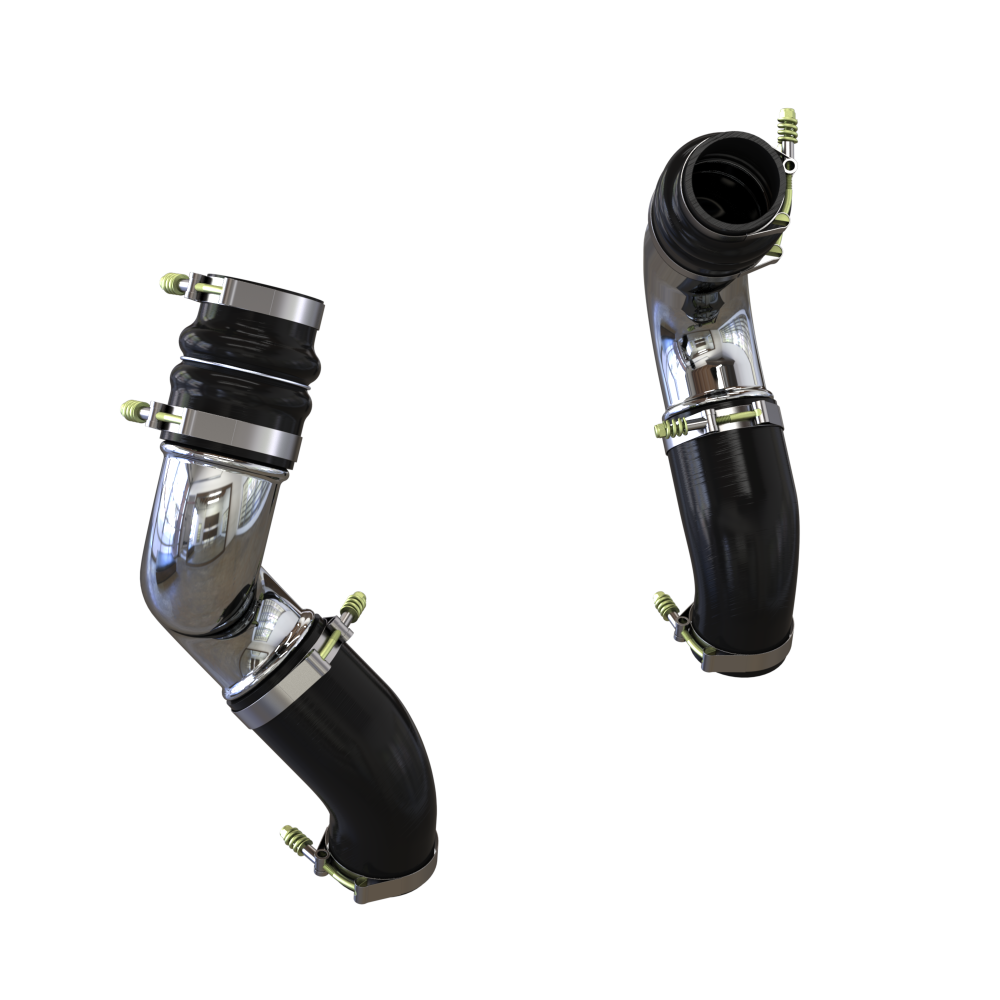 S&B Hot & Cold Side Intercooler Pipe for 2025 RAM 2500/3500, 6.7L Cummins