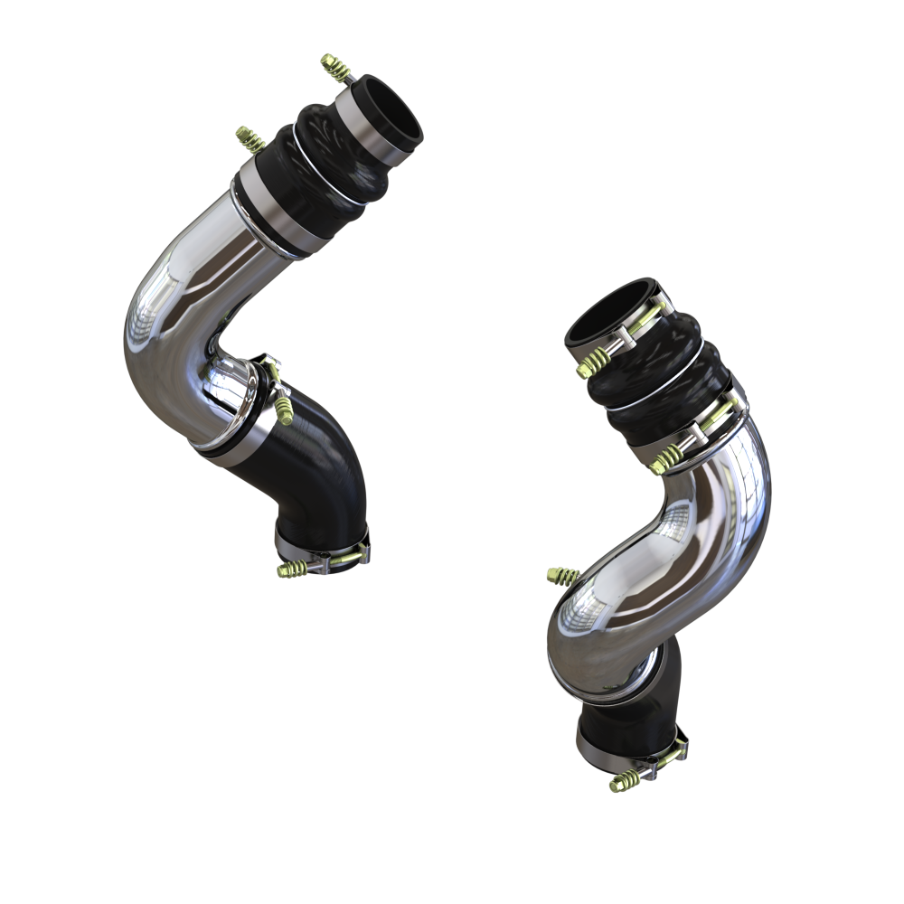 S&B Hot & Cold Side Intercooler Pipe for 2025 RAM 2500/3500, 6.7L Cummins