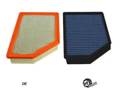 aFe Magnum FLOW OE Replacement Air Filter w/ Pro 5R Media & Foam Pre-Filter - Chevy/GMC 2020-2026 6.6L