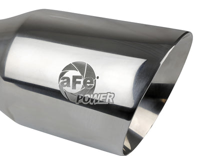 aFe MACH Force-Xp 304 Stainless Steel Clamp-on Exhaust Tip Polished - 49T30454-P093