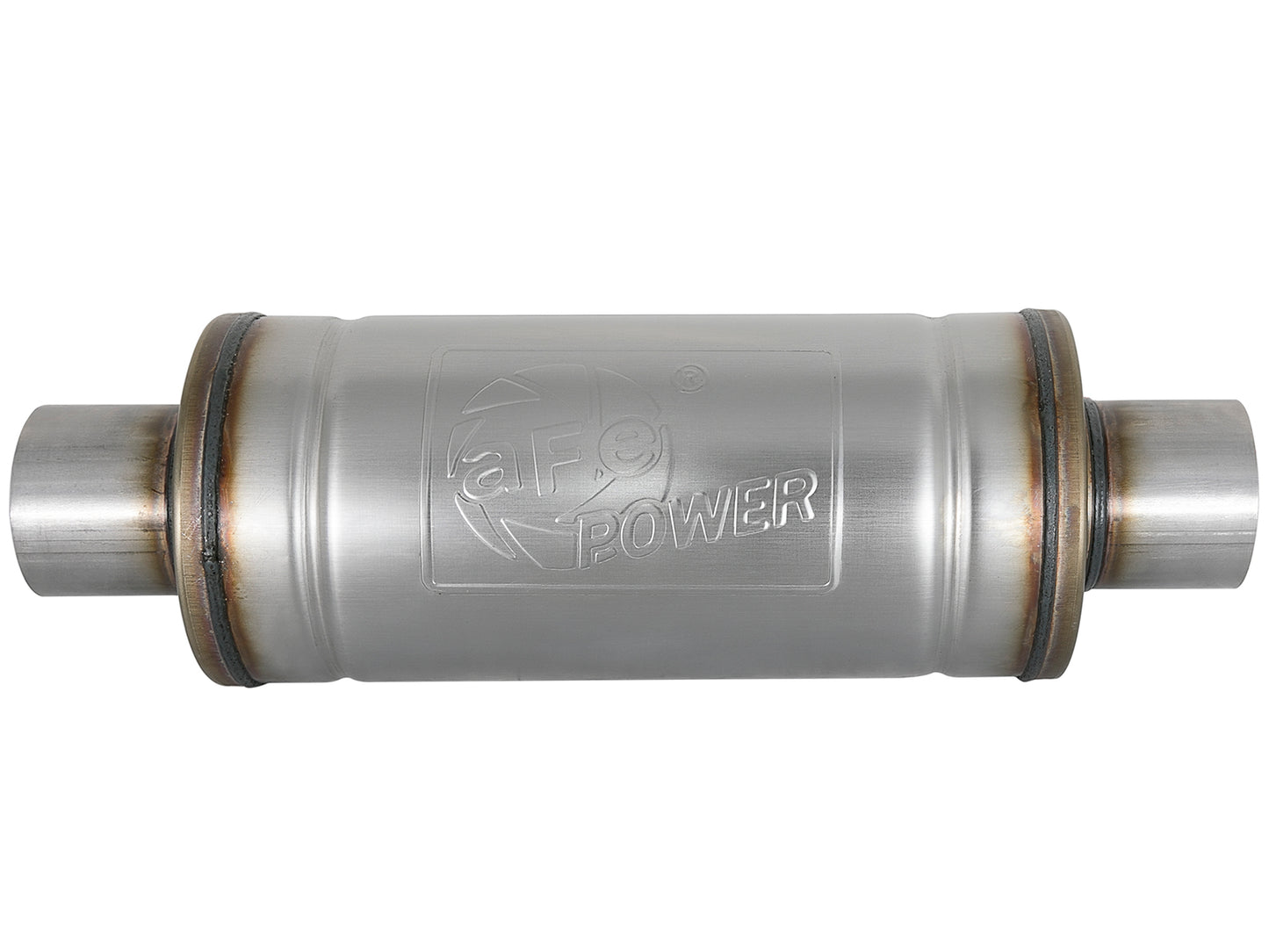 aFe MACH Force-Xp 409 Stainless Steel Pass-Through Muffler - 49M00012