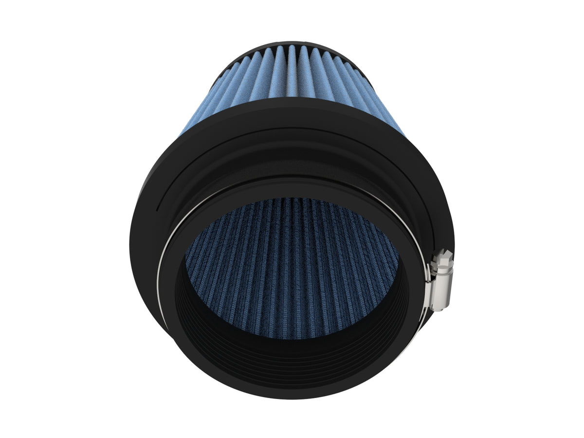 aFe Magnum FORCE Intake Replacement Air Filter w/ Dura-Dry Media - Flange Inside Diameter 4 in, Base Diameter 6 in