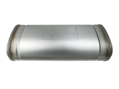 aFe MACH Force-Xp 409 Stainless Steel Muffler - Inlet Inside Diameter 3 in, Inlet Type Dual