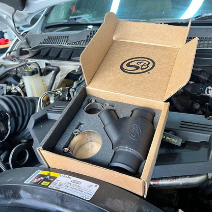 S&B Aluminum Coolant Y-Pipe For 2013-2015 Dodge Ram Cummins 6.7L (Dual Radiator)