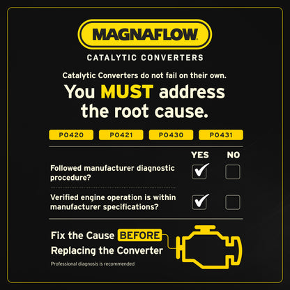 MagnaFlow OEM Grade Universal Catalytic Converter 51756