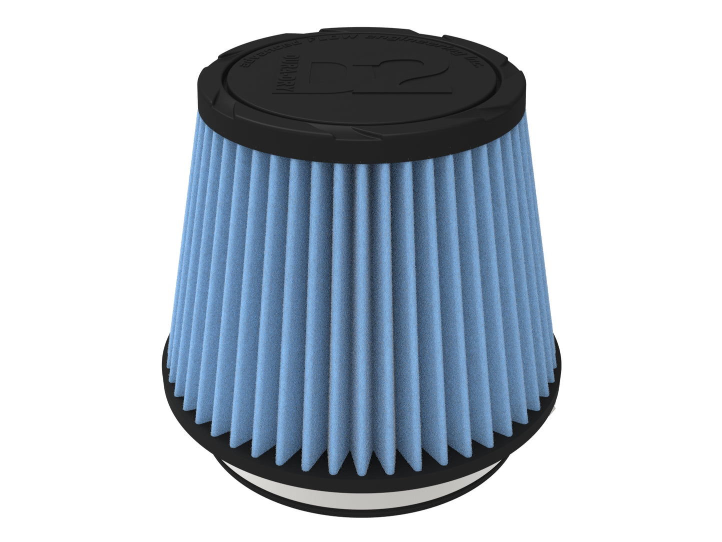 aFe Universal Clamp-On Air Filter w/ D2 Dura-Dry Media - 21-50505V