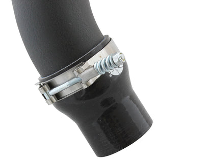 aFe BladeRunner 3 IN Aluminum Hot Charge Pipe Black - Chevy/GMC 2011-2016 6.6L