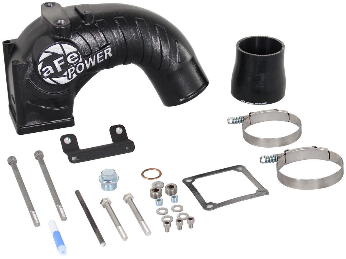 aFe BladeRunner Cast Aluminum Intake Manifold Black - Dodge 2003-2007 5.9L - 46-11011