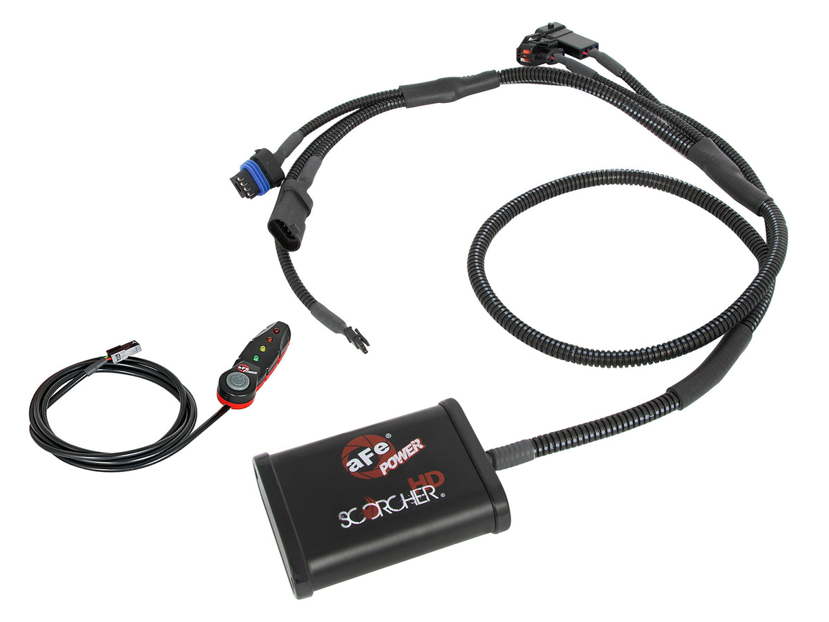 aFe SCORCHER HD Plug and Play Power Module with Remote - Dodge 2005-2007 5.9L