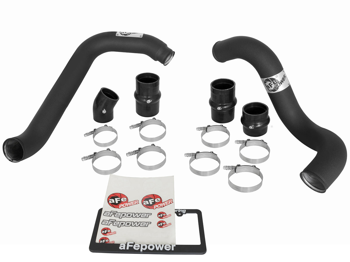 aFe BladeRunner GT Series Intercooler Kit w/ Tubes Black - Ford 2003-2007 6.0L