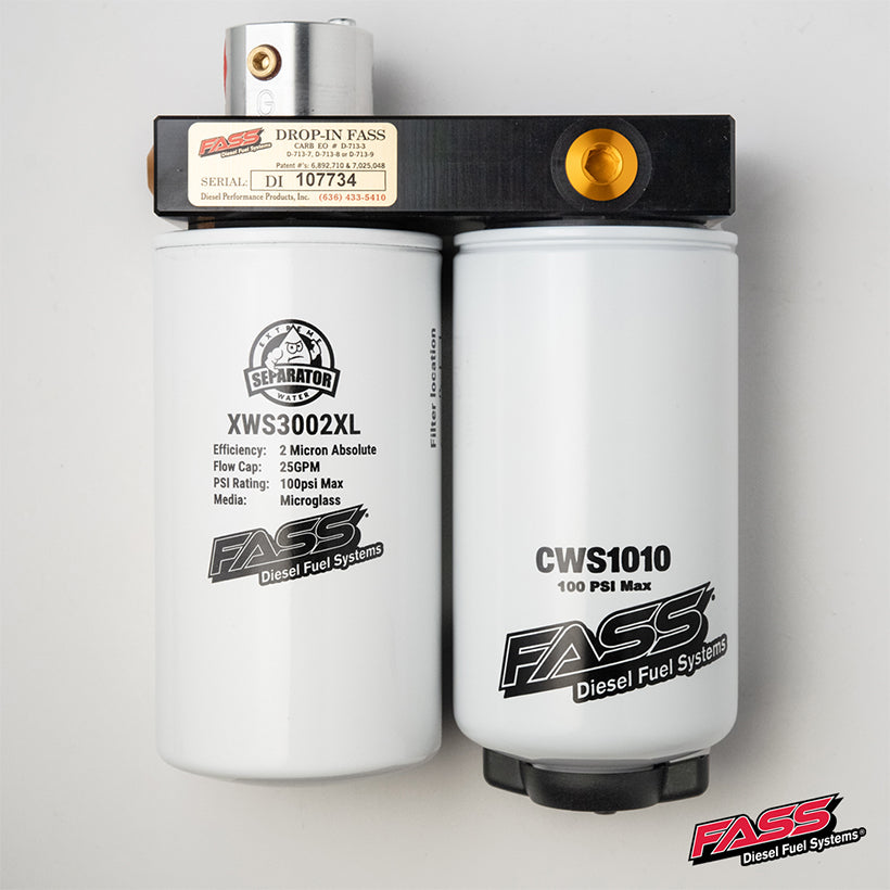 FASS Drop-In Series Diesel Fuel System for 2025-2027 RAM 2500/3500 6.7L Cummins