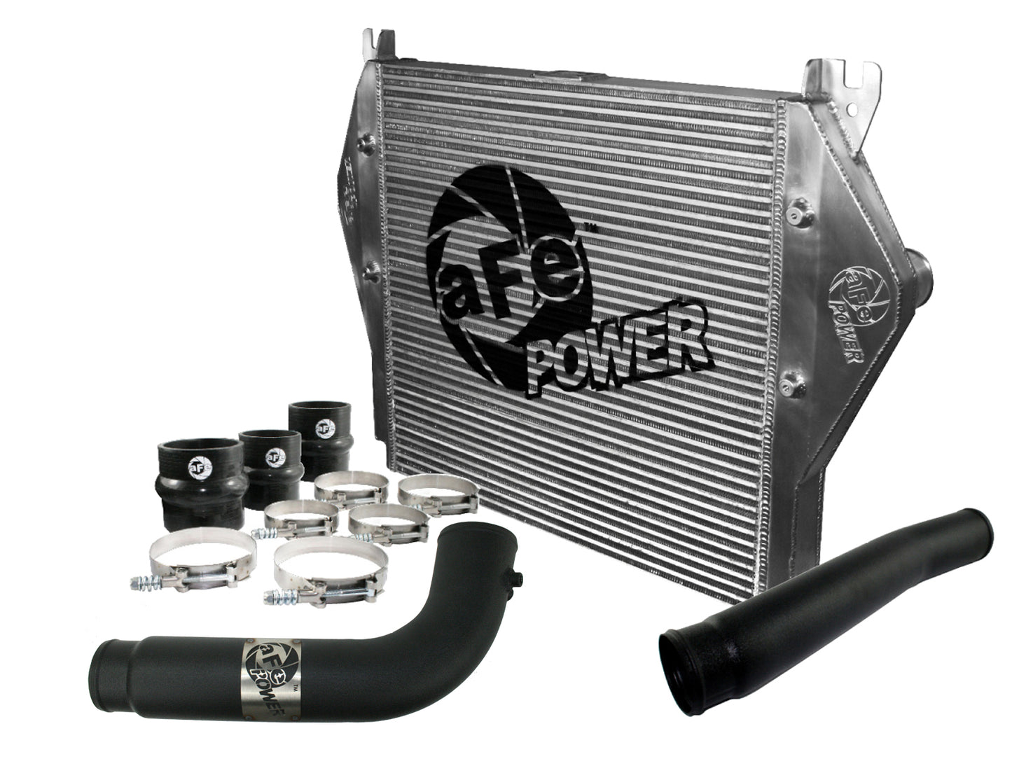 aFe BladeRunner GT Series Intercooler Kit w/ Tubes Black - Dodge 2007-2009 6.7L