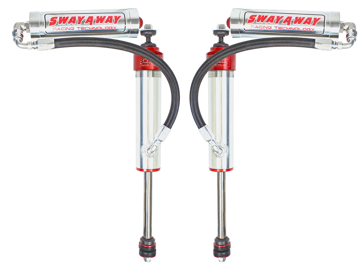 aFe Sway-A-Way 2.5 Front Shock Kit w/ Remote Reservoir for OE Ride Height