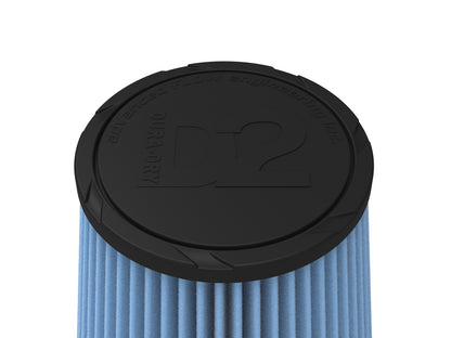 aFe Universal Clamp-On Air Filter w/ D2 Dura-Dry Media - 21-60507V