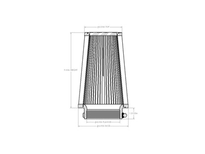 aFe Magnum FORCE Intake Replacement Air Filter w/ D2 Dura-Dry Media - 21-91006V