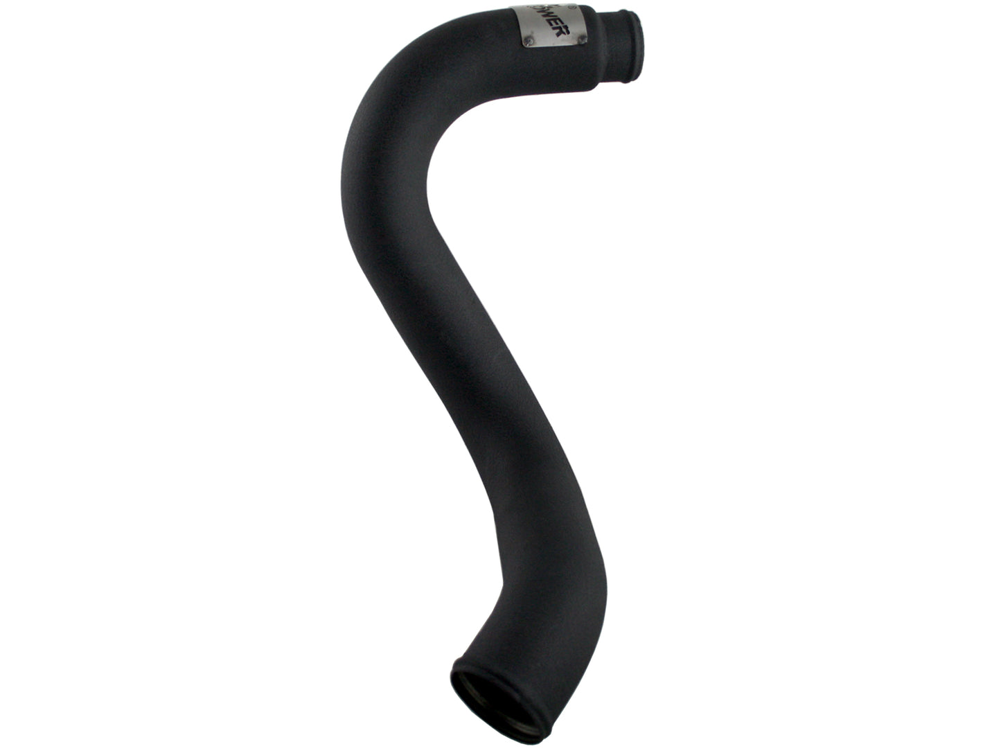 aFe BladeRunner 3 IN Aluminum Cold Charge Pipe Black - Chevy/GMC 2002-2004 6.6L