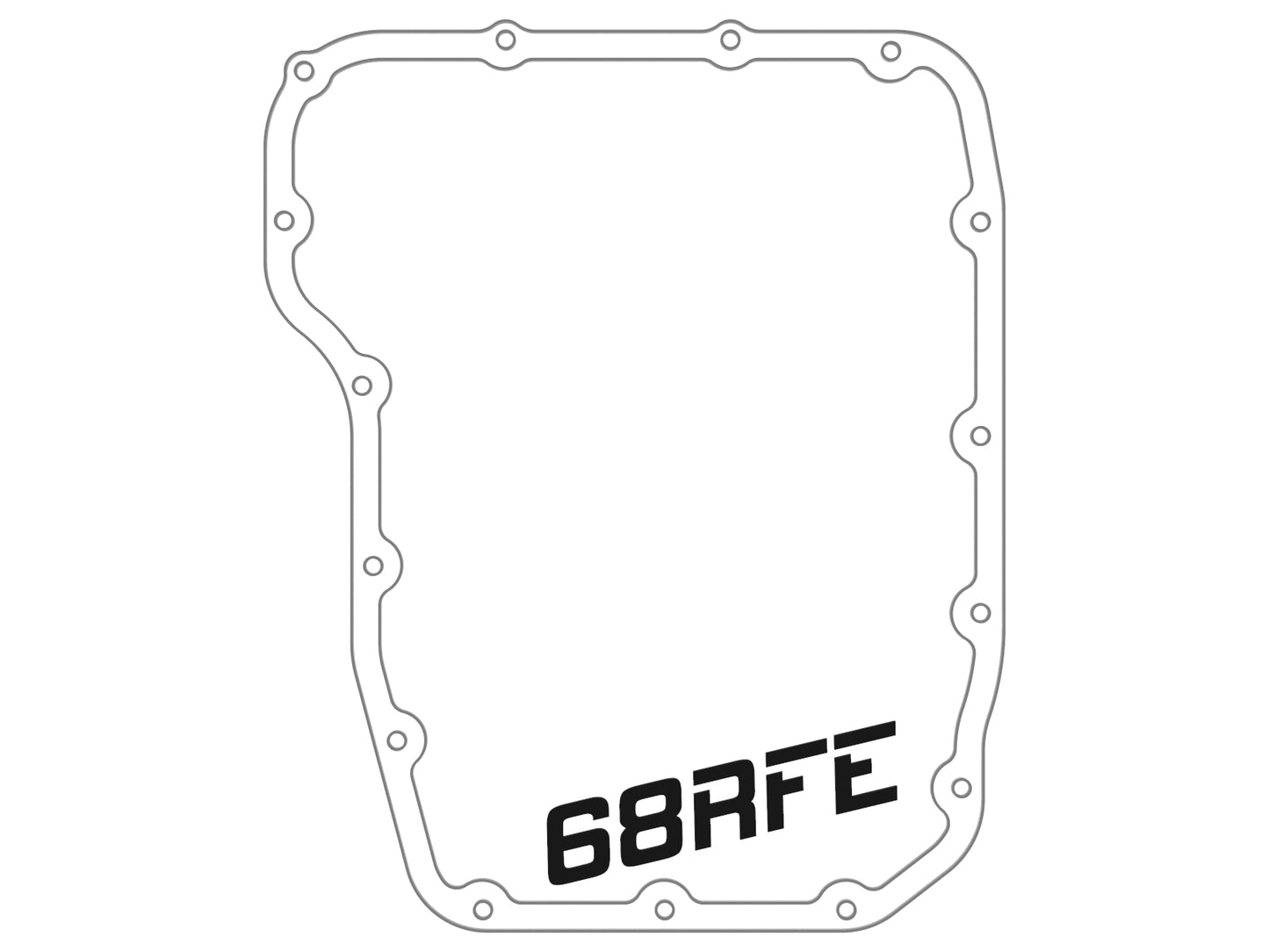 aFe Pro Series Transmission Pan Black w/ Machined Fins - Dodge/Ram 2007-2012 6.7L
