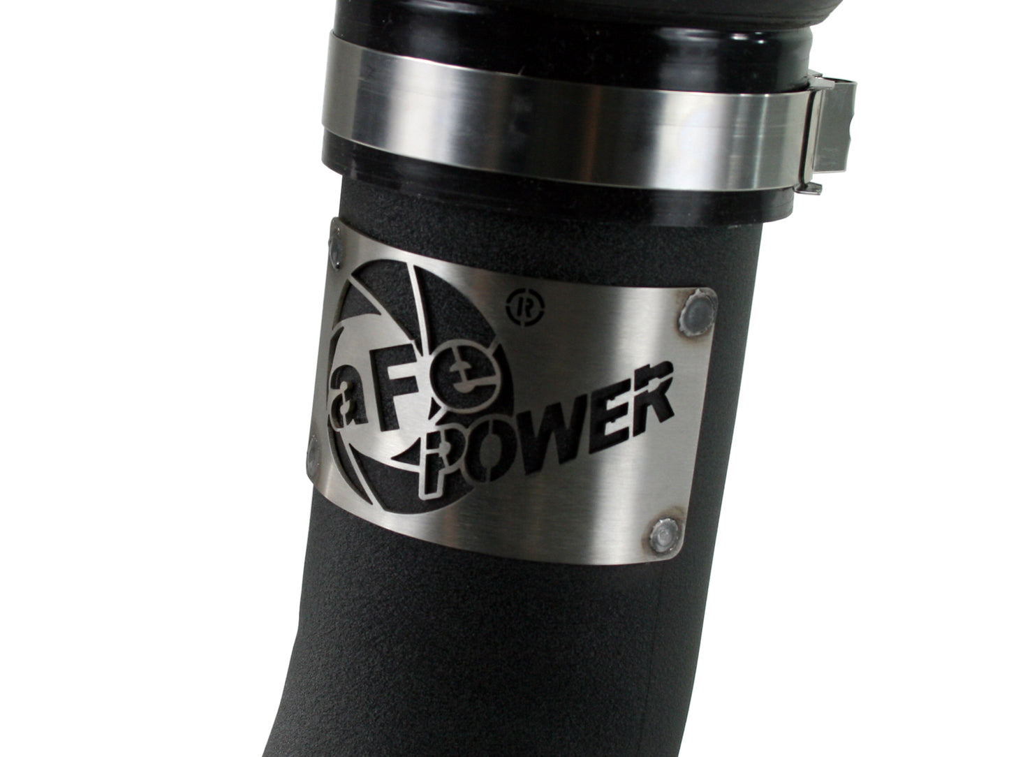 aFe BladeRunner 3-1/2 IN Aluminum Cold Charge Pipe Black - Dodge 2003-2007 5.9L