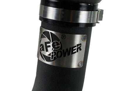 aFe BladeRunner 3-1/2 IN Aluminum Cold Charge Pipe Black - Dodge 2003-2007 5.9L