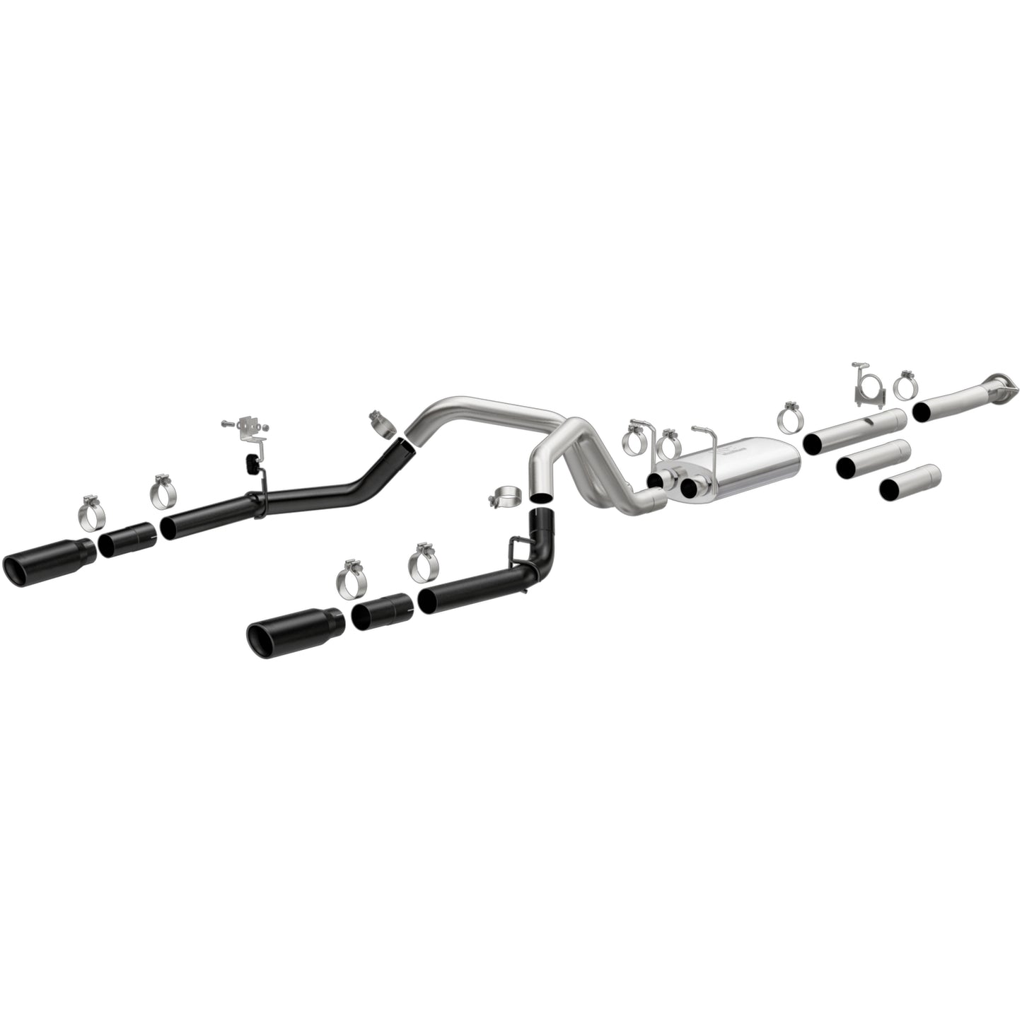 MagnaFlow Street Series Black Coated Cat-Back System 19377