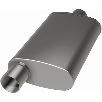 MagnaFlow 2 in/2 in Offset/Center; 4 in x 14 in x 9 in Body Muffler 11224