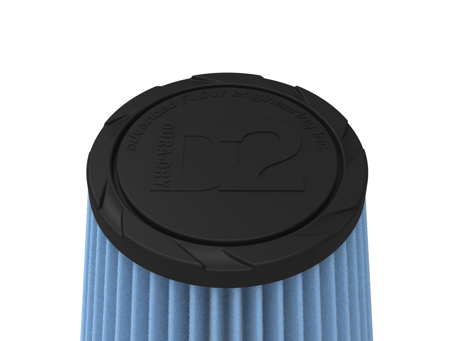 aFe Universal Clamp-On Air Filter w/ D2 Dura-Dry Media - 21-40006V