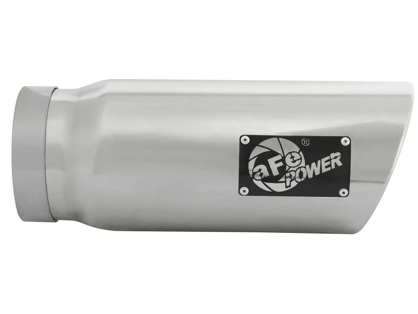 aFe MACH Force-Xp 304 Stainless Steel Clamp-on Exhaust Tip Polished - 49T50601-P15