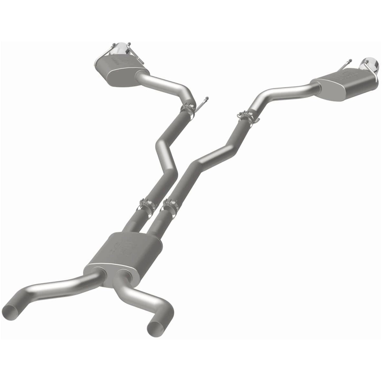 MagnaFlow Street Series Polished Cat-Back System 15089