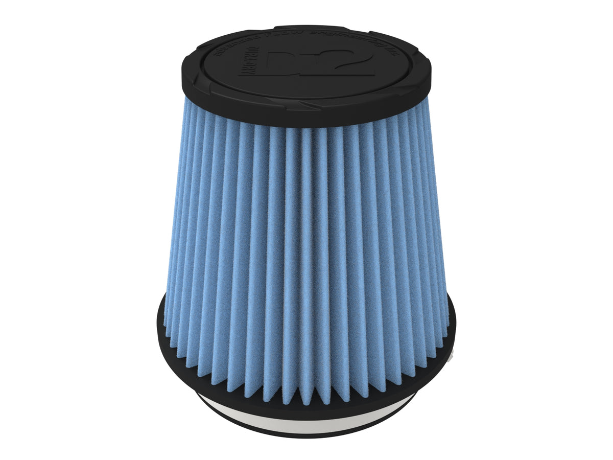 aFe Universal Clamp-On Air Filter w/ D2 Dura-Dry Media - 21-50506V