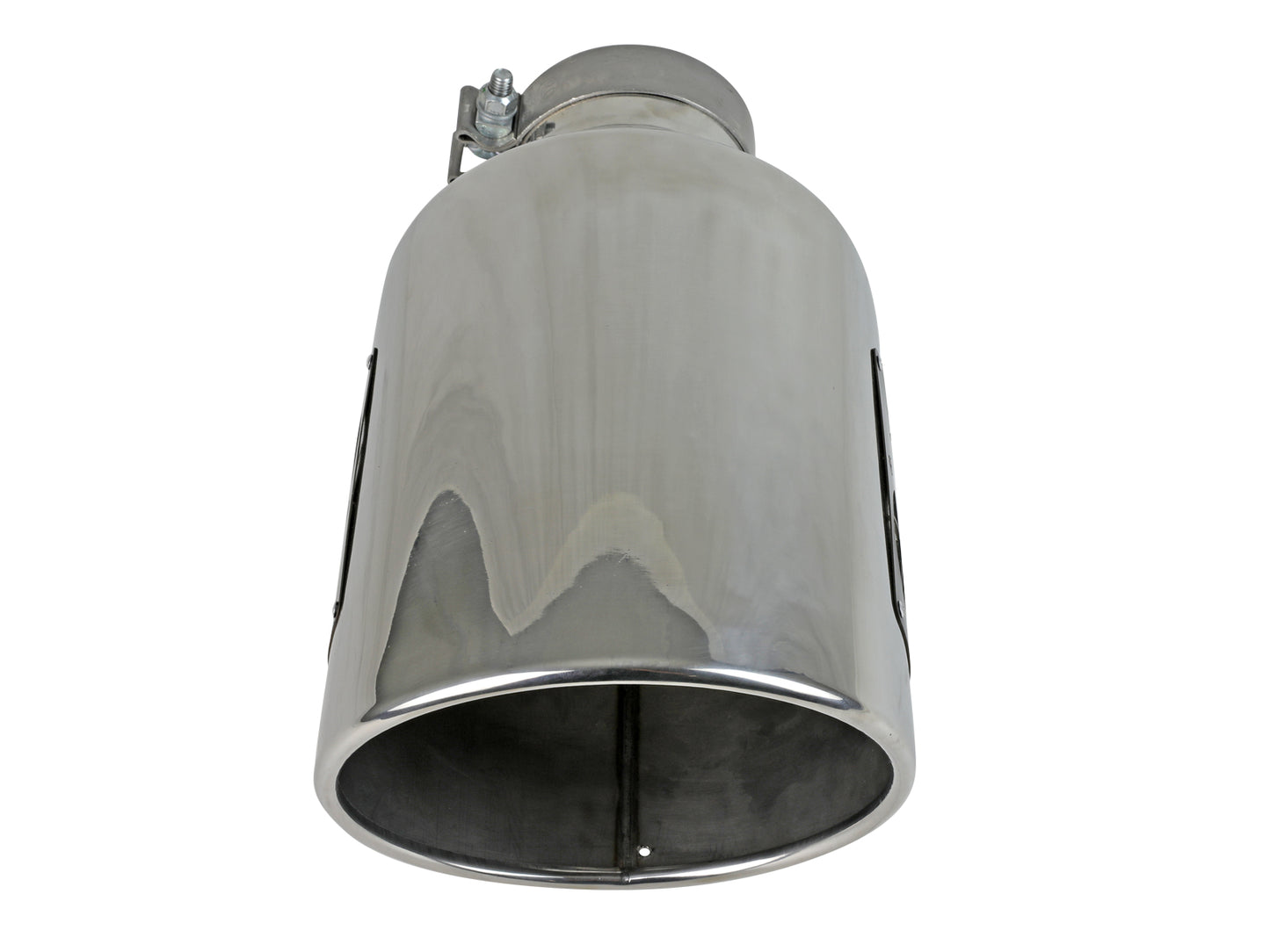 aFe MACH Force-Xp 304 Stainless Steel Clamp-on Exhaust Tip Polished - 49T40801-P15