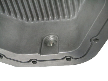 aFe Pro Series Rear Differential Cover Kit Black w/ Machined Fins & Gear Oil