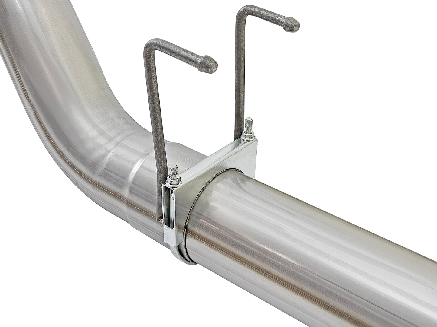 aFe ATLAS 5 IN Aluminized Steel DPF-Back Exhaust System w/Black Tip - Ford 2017-2026 6.7L