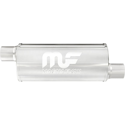 MagnaFlow 2.25 in/2.25 in Offset/Offset; 6 in x 14 in x 6 in Body Muffler 12635