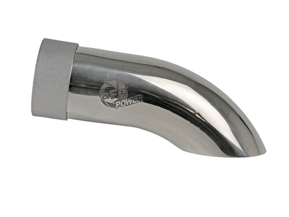 aFe MACH Force-Xp 304 Stainless Steel Clamp-on Exhaust Tip Polished - 49T25254-P09