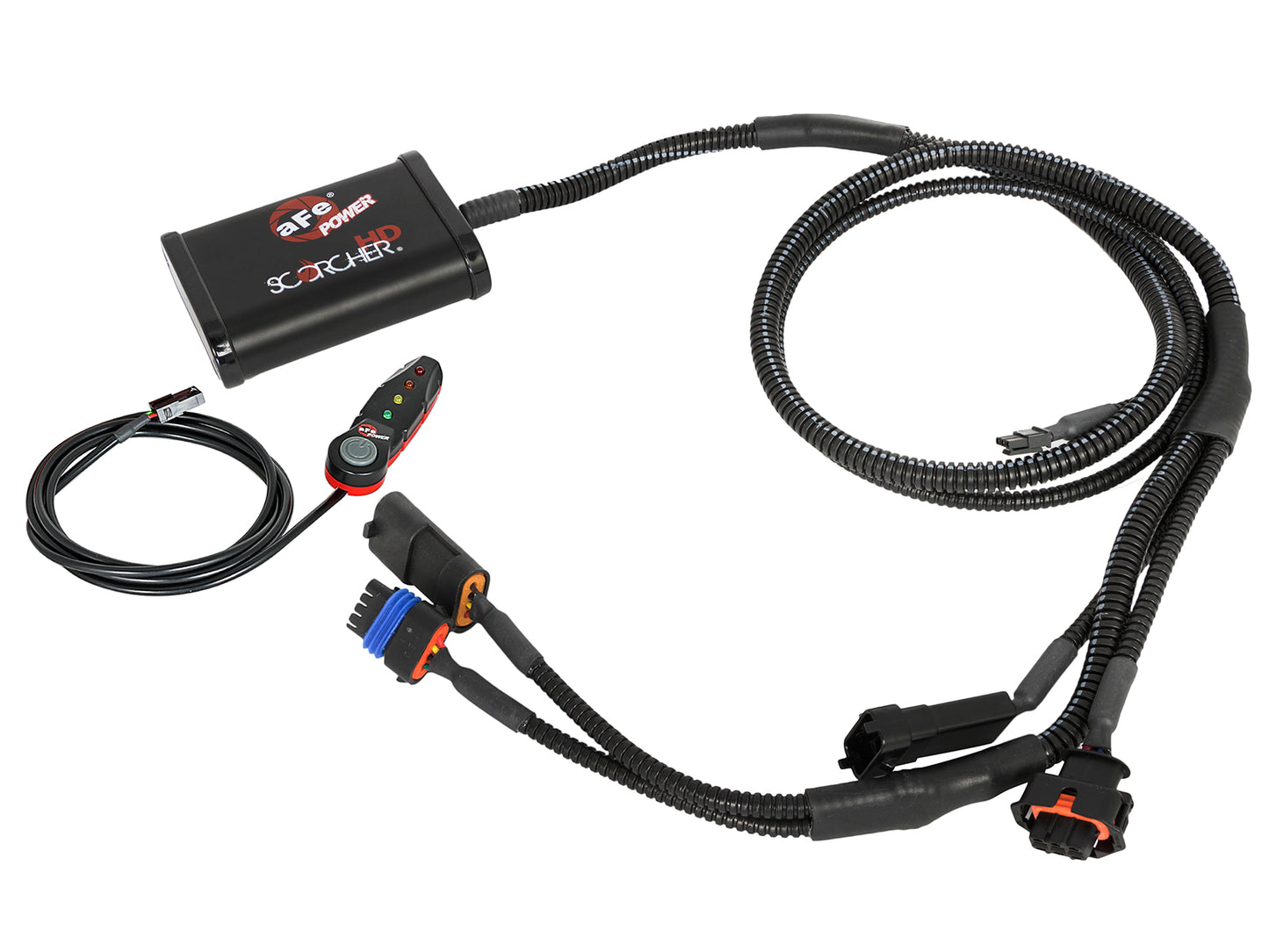 aFe SCORCHER HD Plug and Play Power Module with Remote - Dodge 2003-2004 5.9L