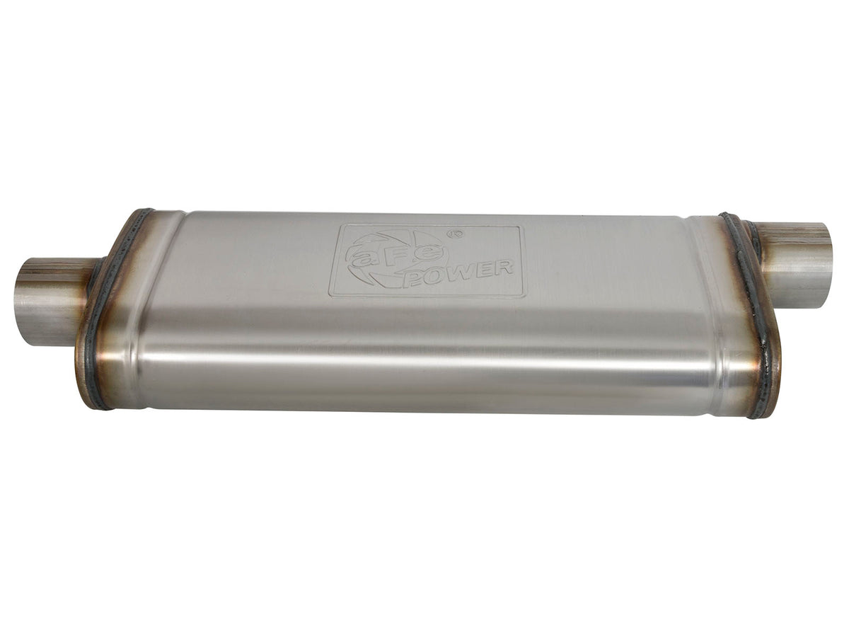 aFe MACH Force-Xp 409 Stainless Steel Pass-Through Muffler - 49M00017