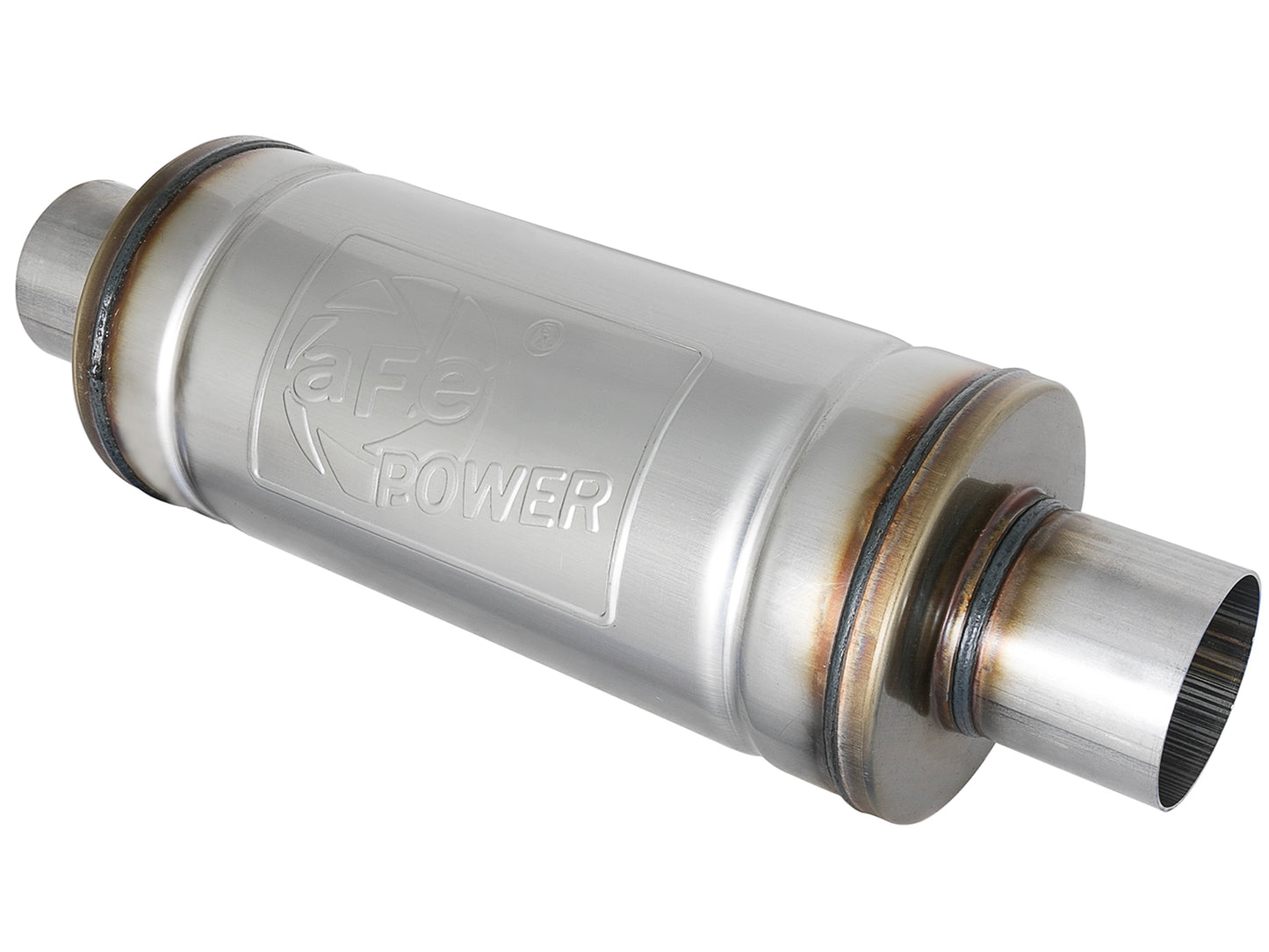 aFe MACH Force-Xp 409 Stainless Steel Pass-Through Muffler - 49M00007