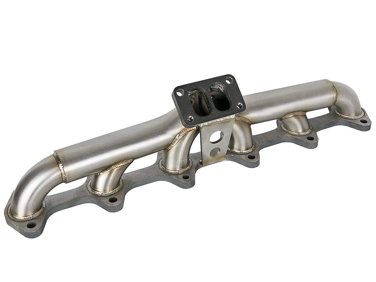 aFe Twisted Steel 304 Stainless Steel Header and (T3) Turbo Manifold