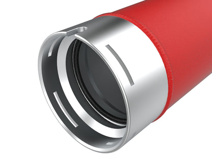 aFe BladeRunner Aluminum Hot and Cold Charge Pipe Kit Red - 46-20684-R