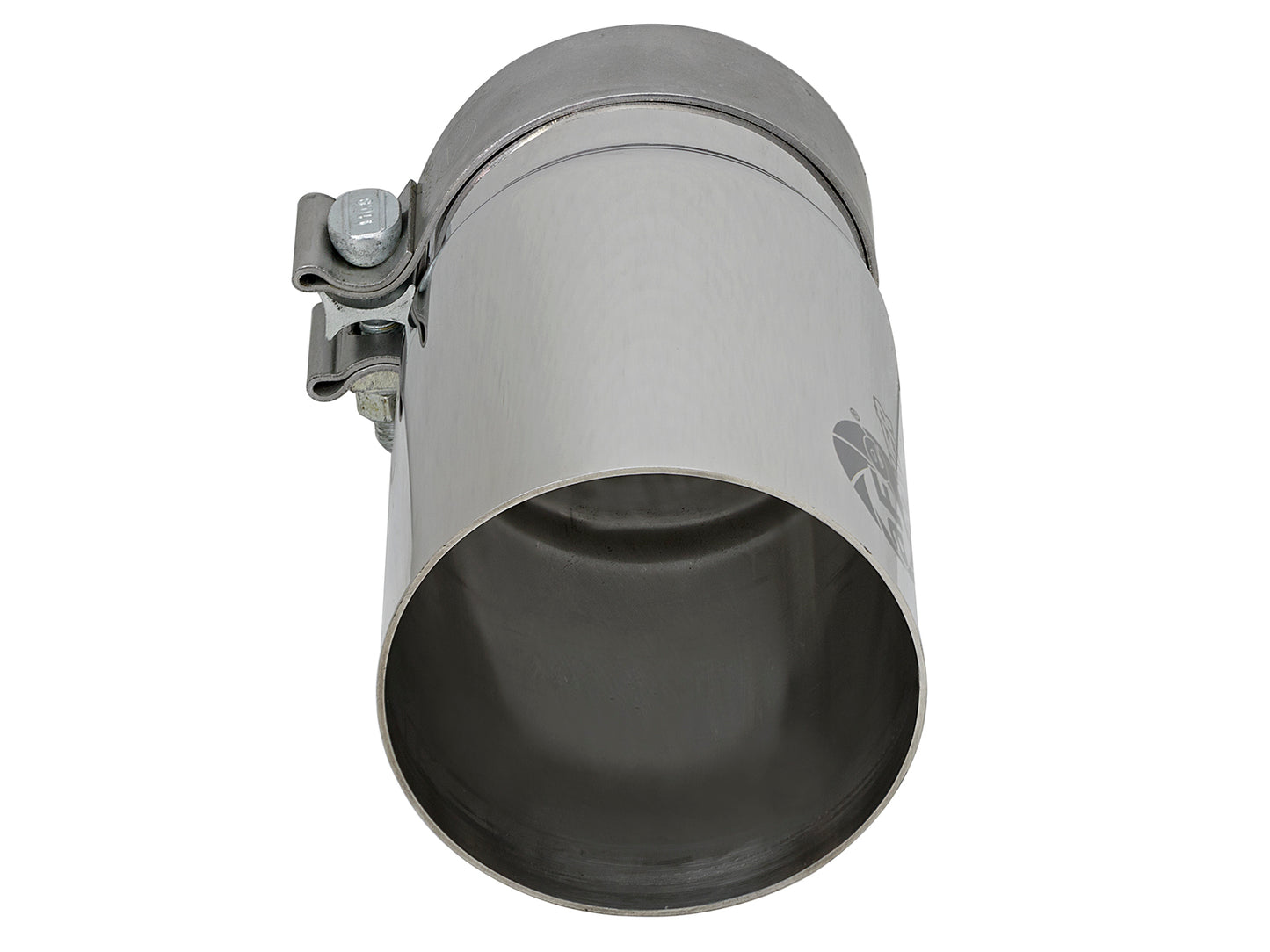 aFe MACH Force-Xp 304 Stainless Steel Clamp-on Exhaust Tip Polished Right Side Exi