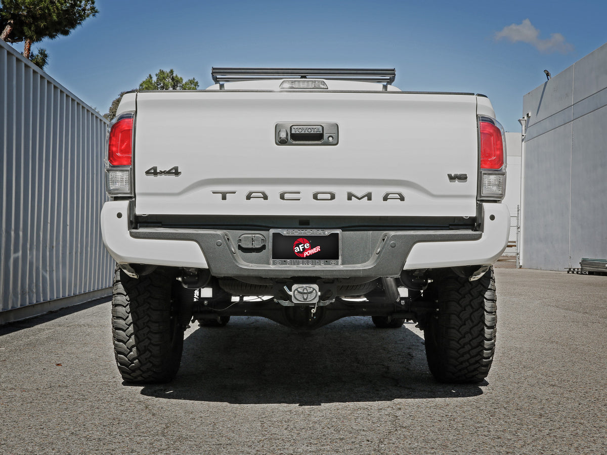 aFe MACH Force-Xp 2-1/2 IN 409 Stainless Steel Hi-Tuck Tail Pipe Upgrade