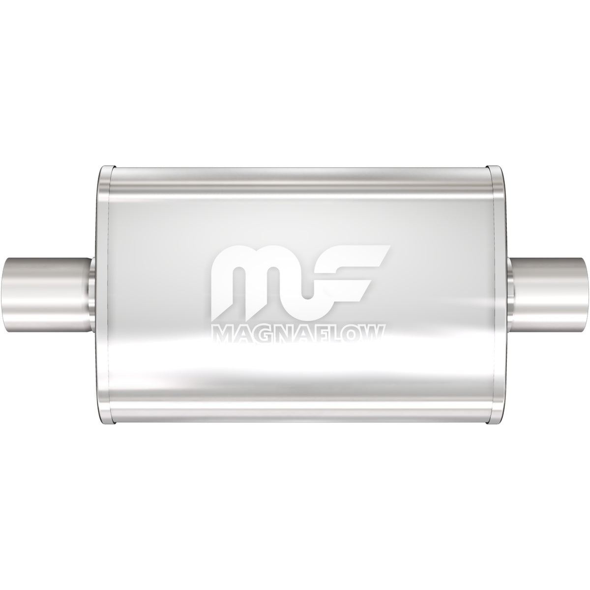 MagnaFlow 2.5 in/2.5 in Center/Center; 4 in x 14 in x 9 in Body Muffler 11216