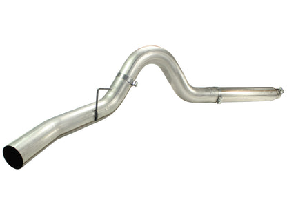 aFe Large Bore-HD 5 IN 409 Stainless Steel DPF-Back Exhaust System - Ford 2008-2010 6.4L