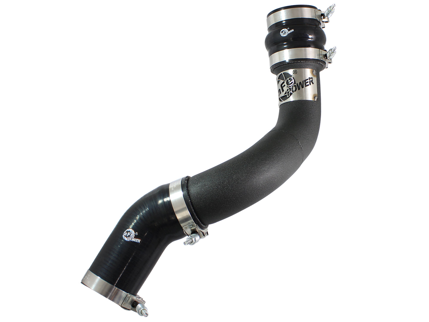 aFe BladeRunner 3 IN Aluminum Cold Charge Pipe Black - Ram 2013-2018 6.7L