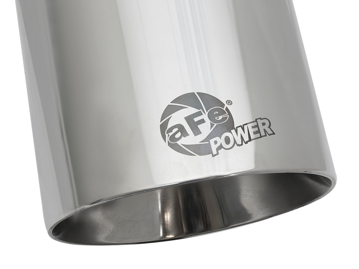 aFe MACH Force-Xp 304 Stainless Steel Clamp-on Exhaust Tip Polished - 49T30454-P092