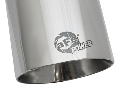 aFe MACH Force-Xp 304 Stainless Steel Clamp-on Exhaust Tip Polished - 49T30454-P092